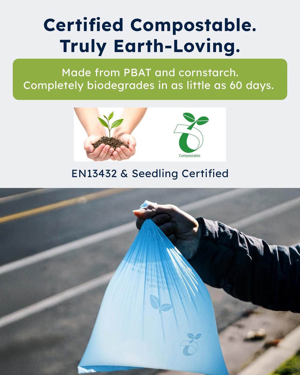 Wooflinen plant-based materials bags highlight eco-friendly, comfortable handling