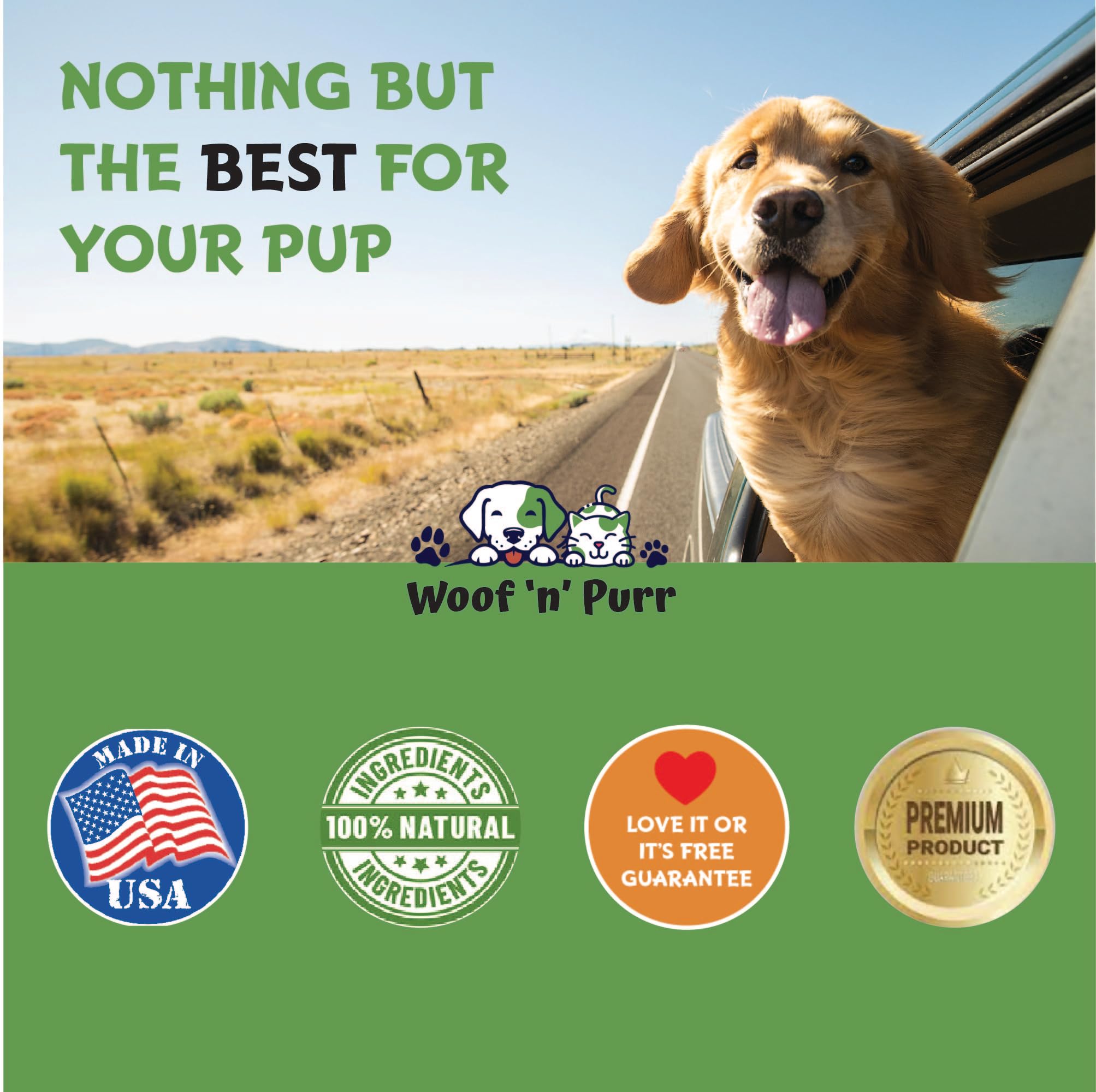 Woofnpurr digestivo sano a largo plazo para perros