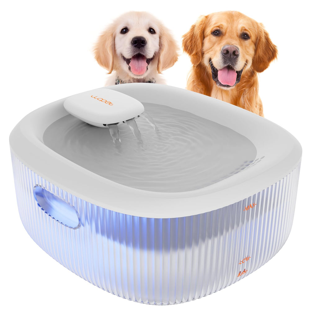 WOPET dog water fountain 6L for extended hydration.