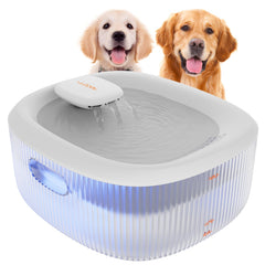 WOPET dog water fountain 6L for extended hydration.