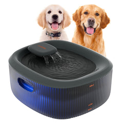 WOPET dog water fountain with large capacity for multi-pet homes