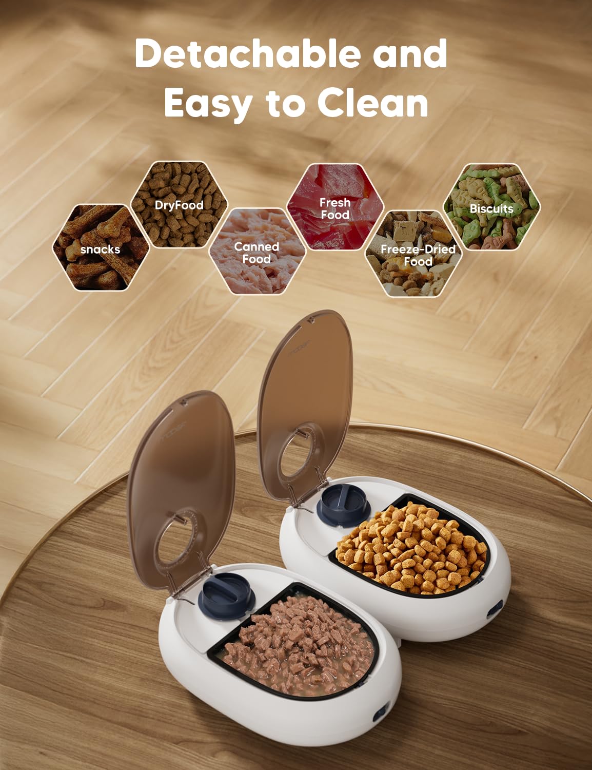 WOPET durable ABS construction designed for long-term use.