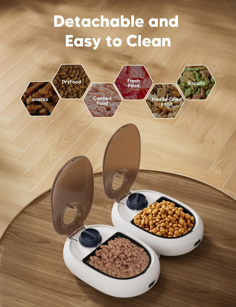 WOPET durable ABS construction designed for long-term use.