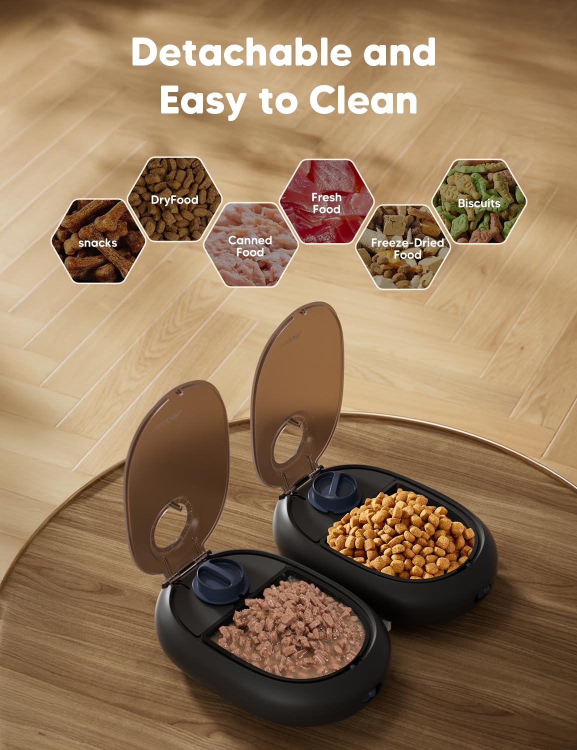 WOPET durable-abs-plastic-construction provides odor-free, long-lasting use.