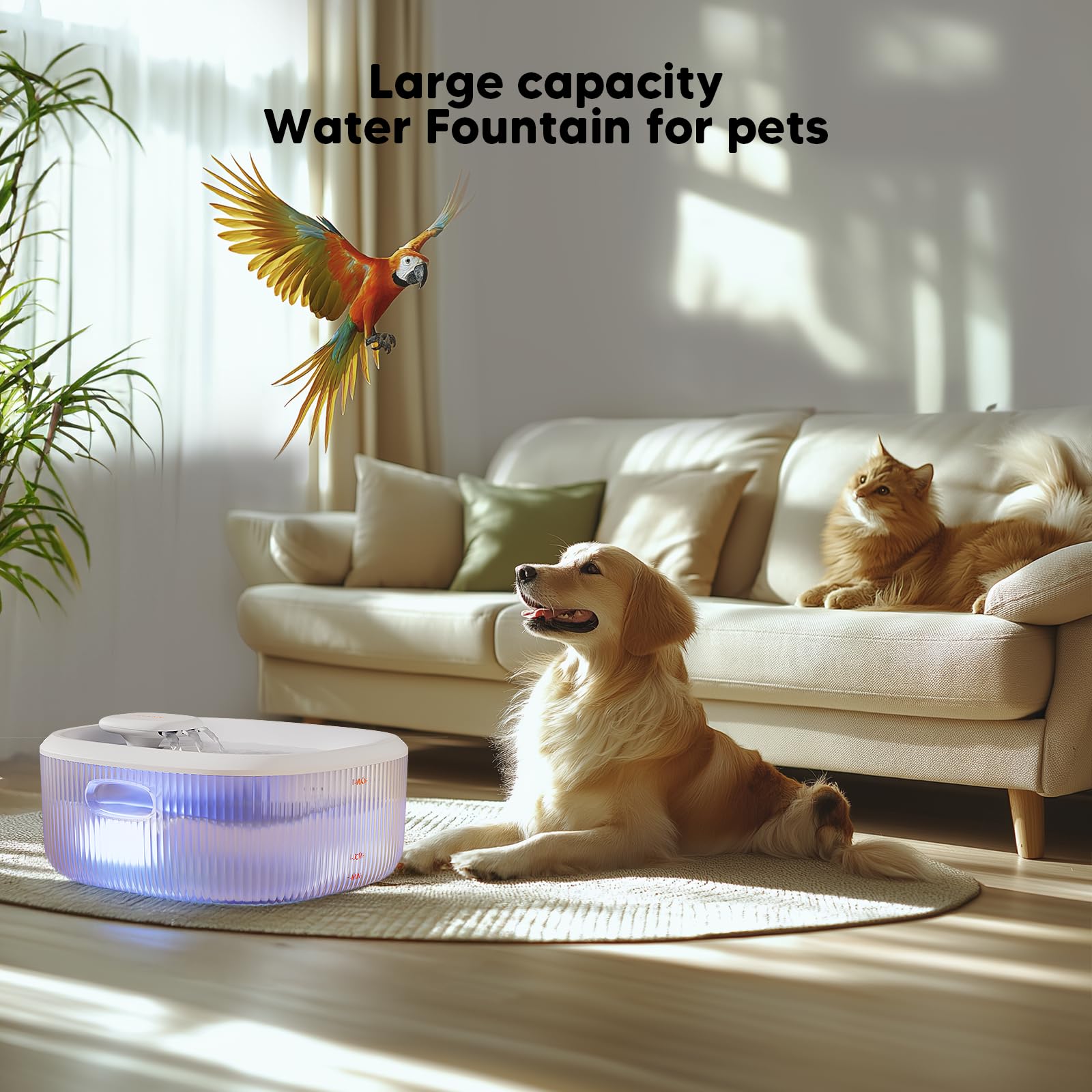 WOPET multi-stage filtration system improves water quality.