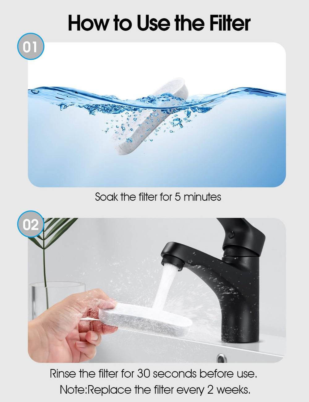 WOPET W600 six-stage filtration detail supports clean, better-tasting water