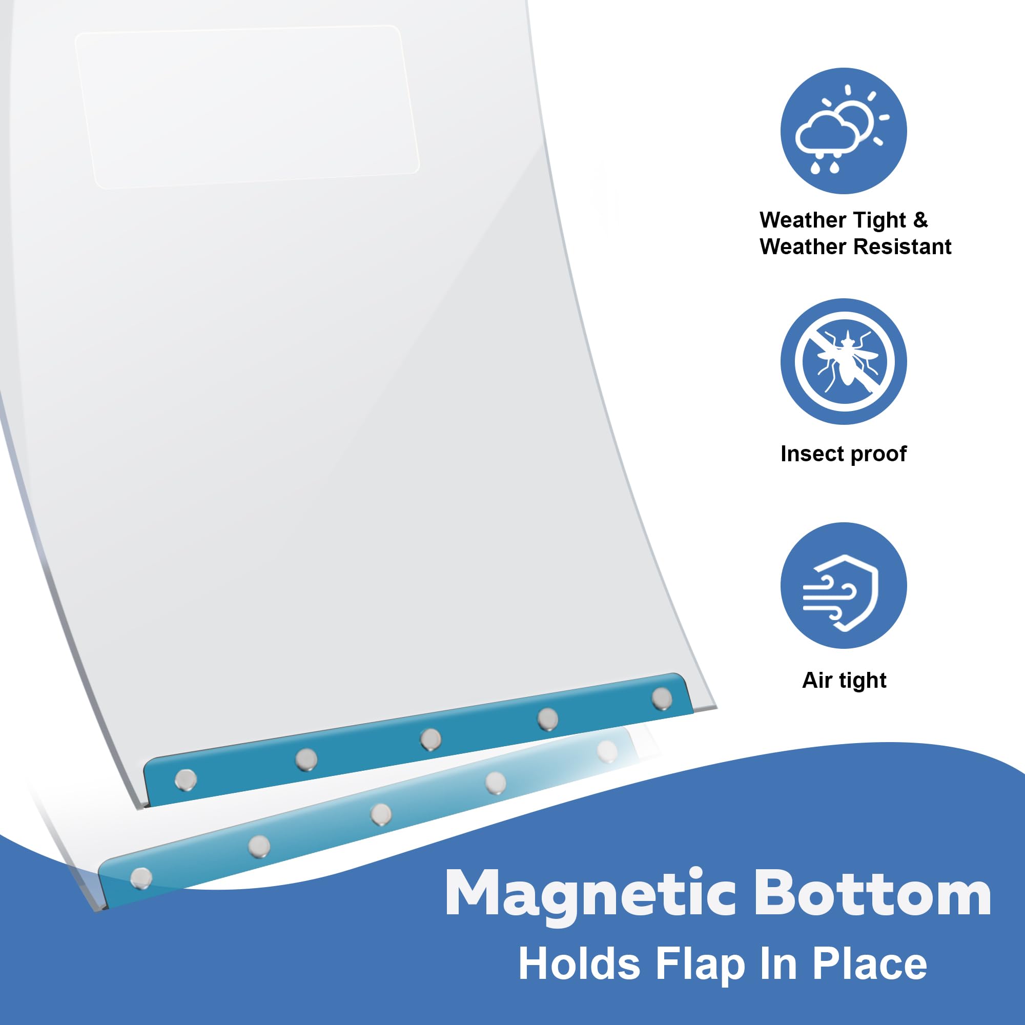 Wordcam dog door flap weatherproof edge demonstrates durable performance through seasonal changes