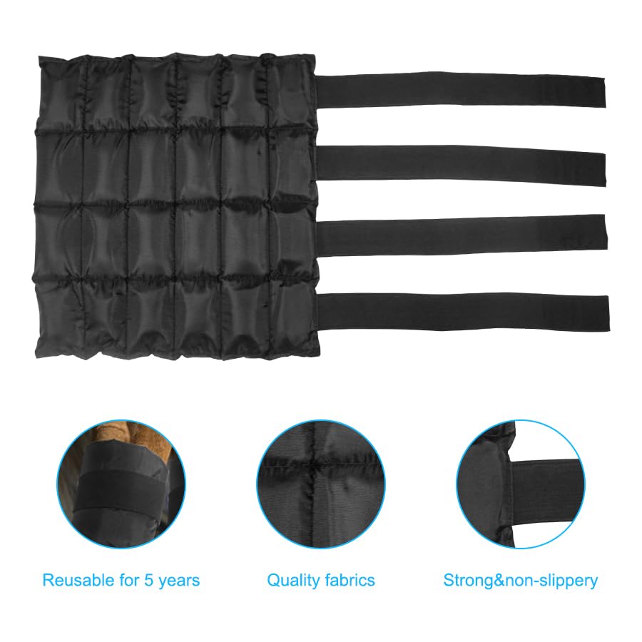 WORLD-BIO soft inner bag remains flexible when frozen for easy fitting.