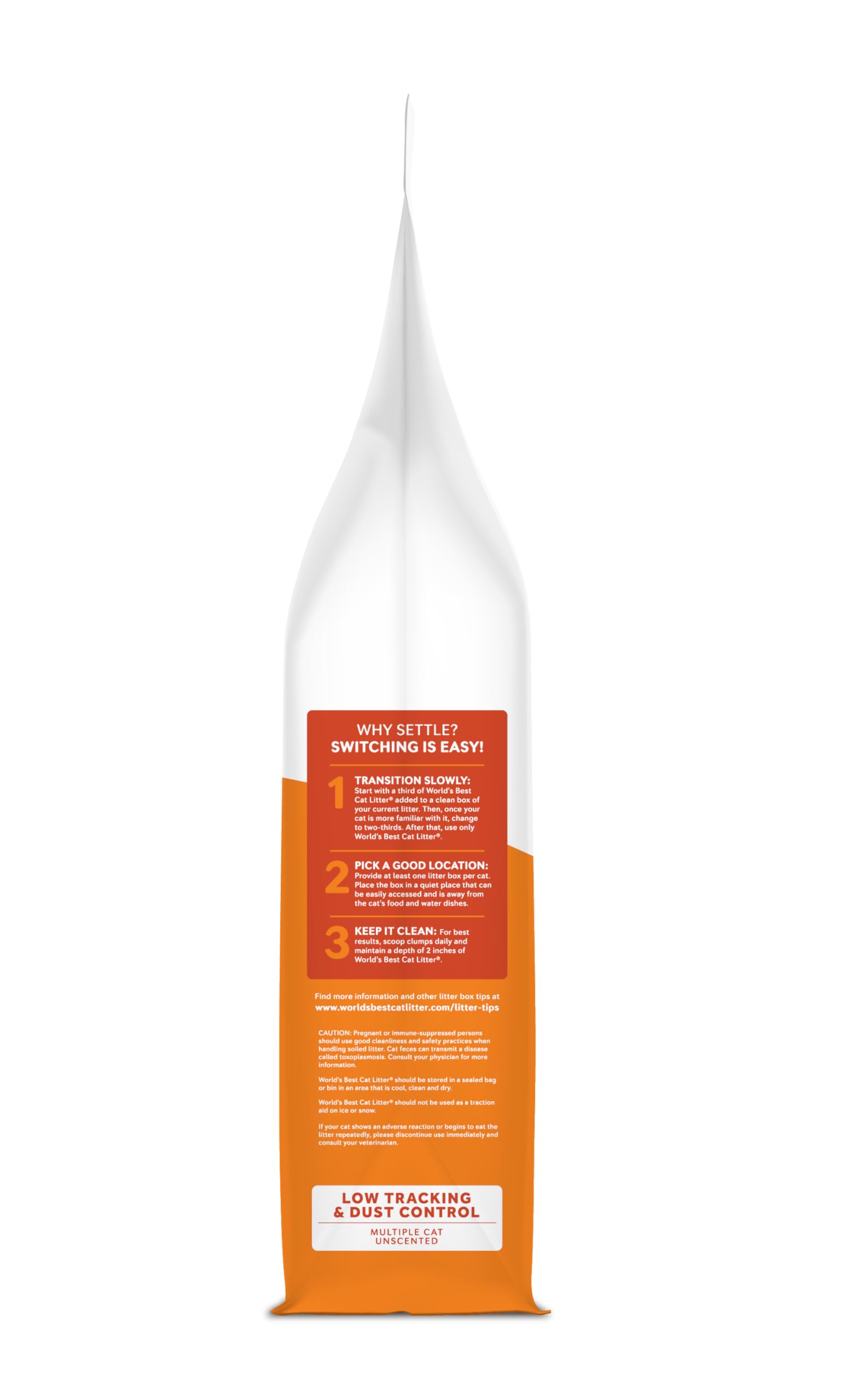 World's Best Cat Litter renewable corn grains illustrate natural composition.