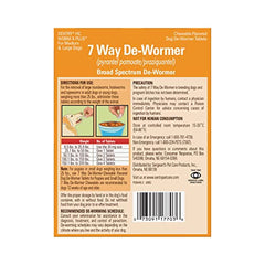 WORM X PLUS chewable dog treat being offered as a snack.
