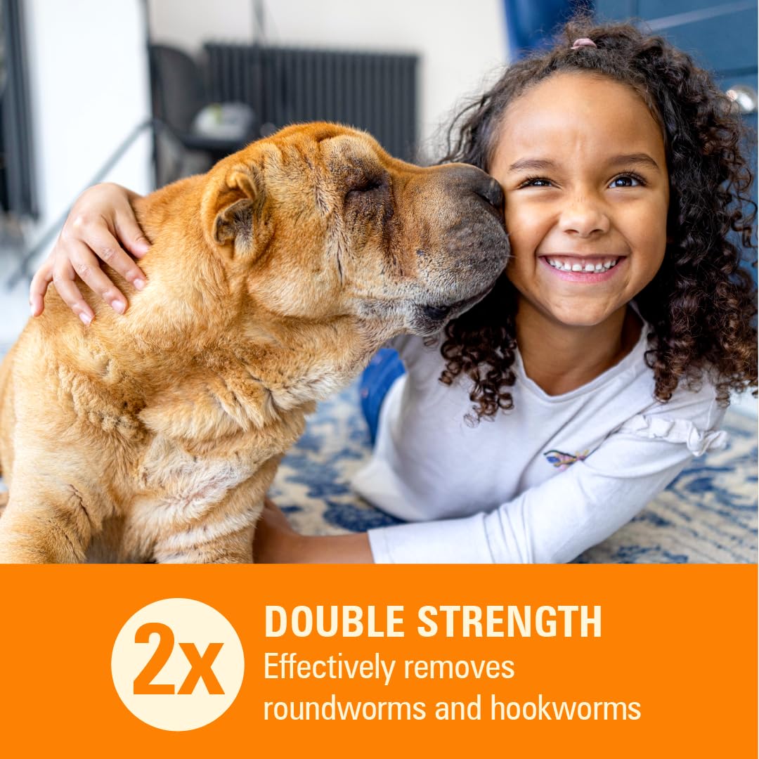 WORM X PLUS liquid dispense pour for easy at-home dosing