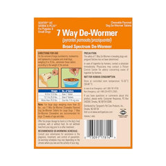 WORM X PLUS puppy chewables for small dogs for easy dosing