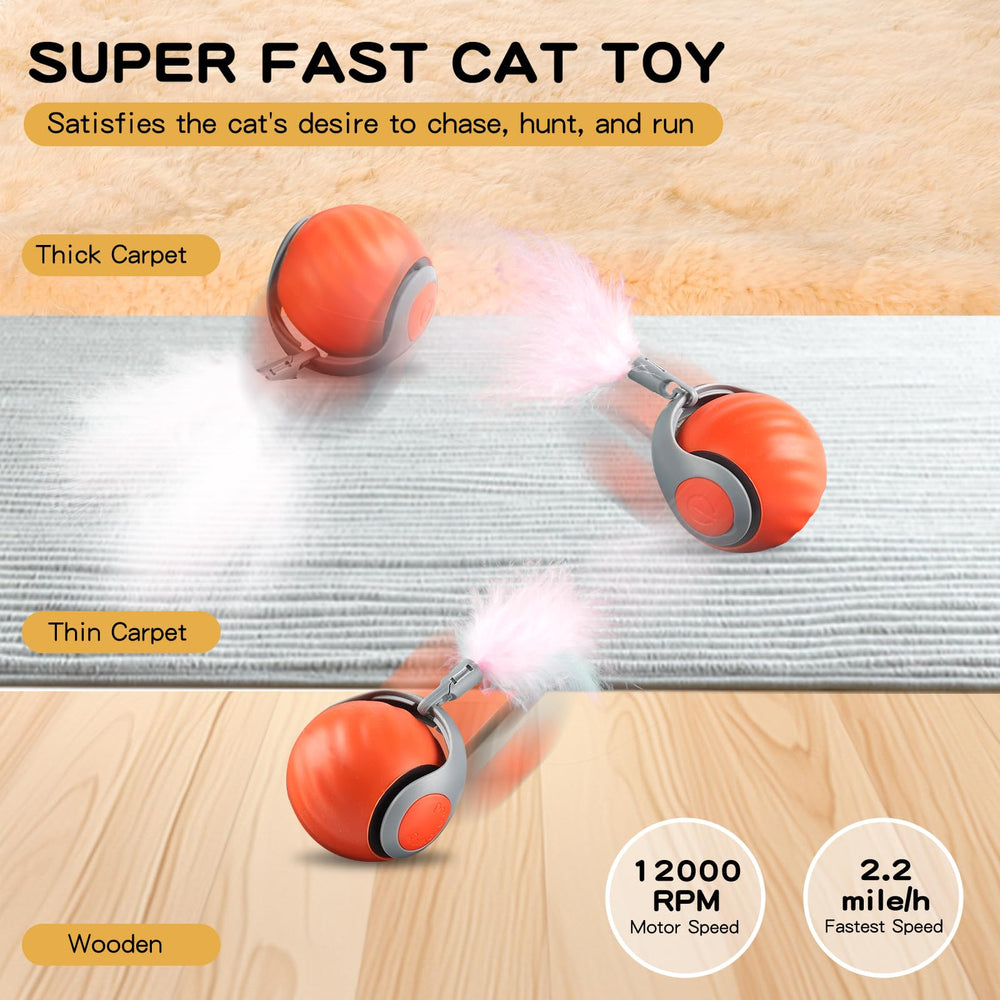 Wortade Speedy Tail 3.0 silicone surface is soft to the touch for safe indoor play.