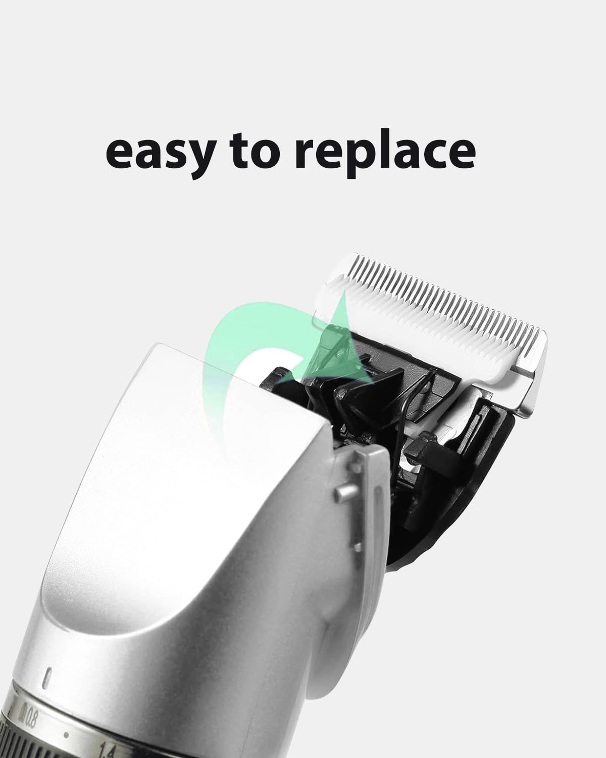 wotdmu detachable-blades ready for easy change and quick cleaning