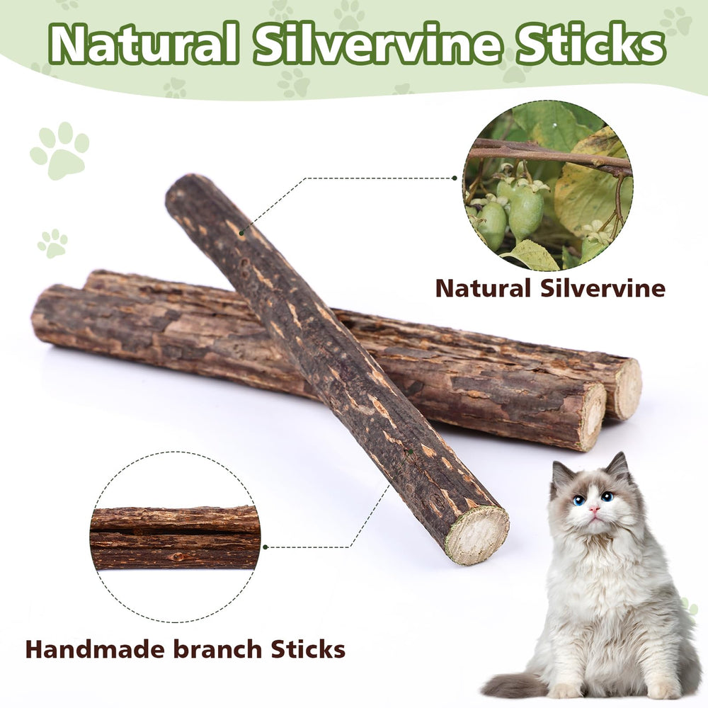 WOUSEDO natural silvervine sticks ingredients detail emphasizes safety and plant-based engagement.