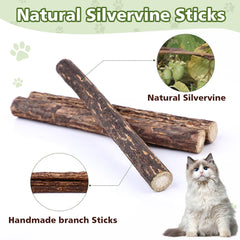 WOUSEDO natural silvervine sticks ingredients detail emphasizes safety and plant-based engagement.