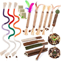 Juguete masticable WOUSEDO Catnip para gatos, ideal para juegos y relajación