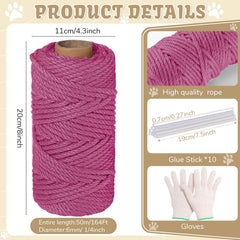 Wowangce cat-tree rope on spool for easy storage and use.