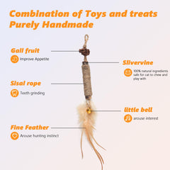 WOWF cat feather bundle — soft textures spark pounce and chase moments