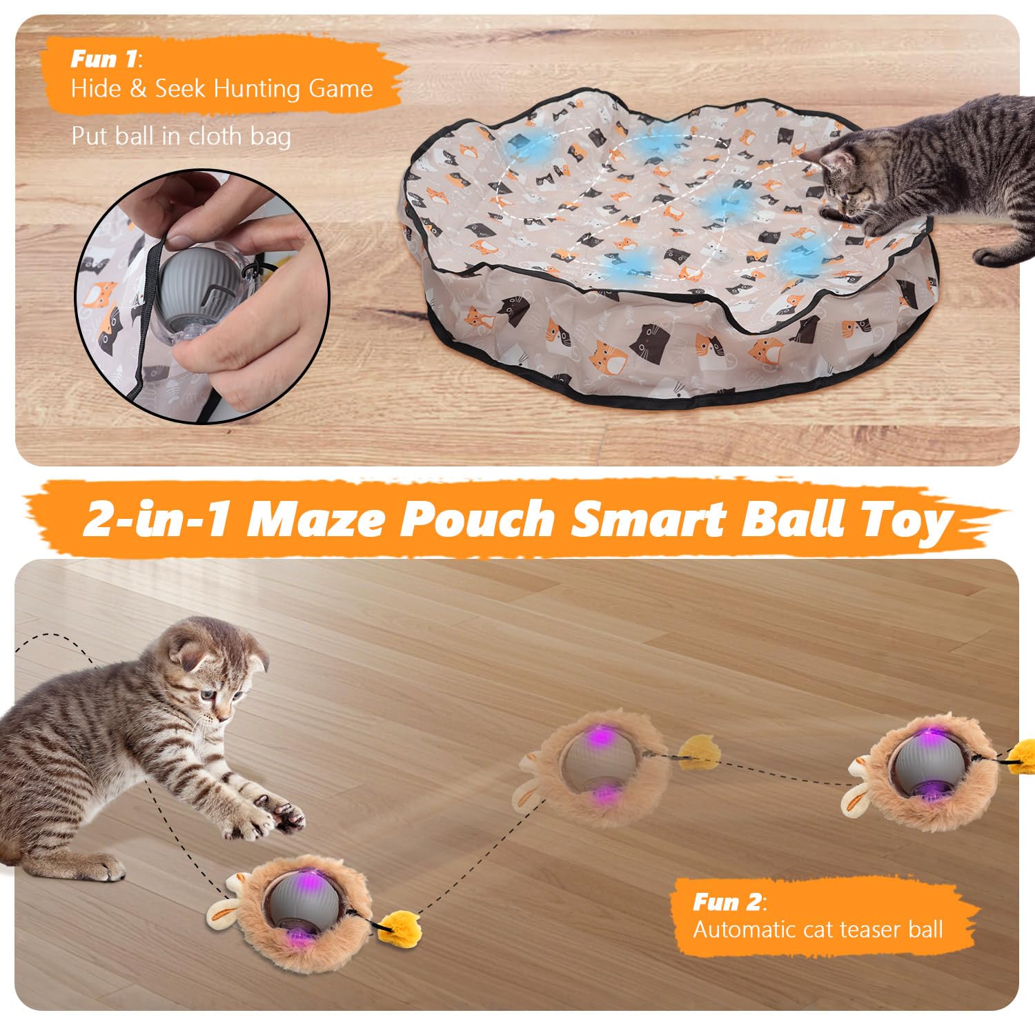 WOWF cat springs closeup highlights bouncy parts that trigger pouncing.