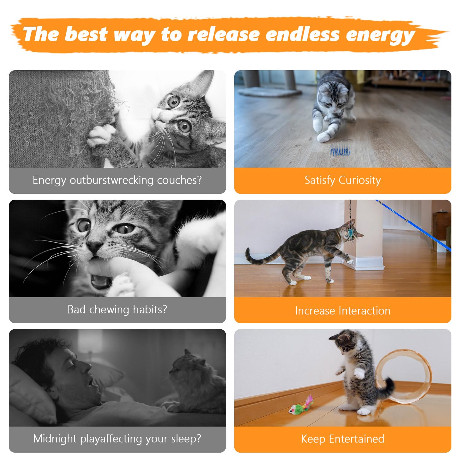 WOWF colored mice — lively squeaks entice swats for solo or shared games