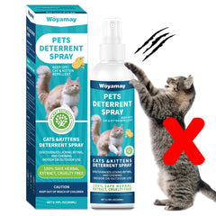 Woyamay cat-deterrent-spray bottle helps protect furniture from scratches