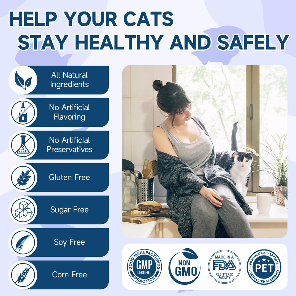 Woyamay cat treats daily-use training moment with flavorful calm bites