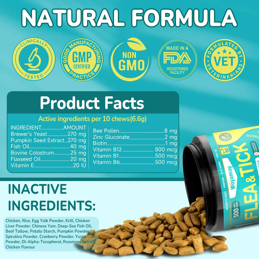 Woyamay easy-daily-feeding chews suitable for meals or treats.