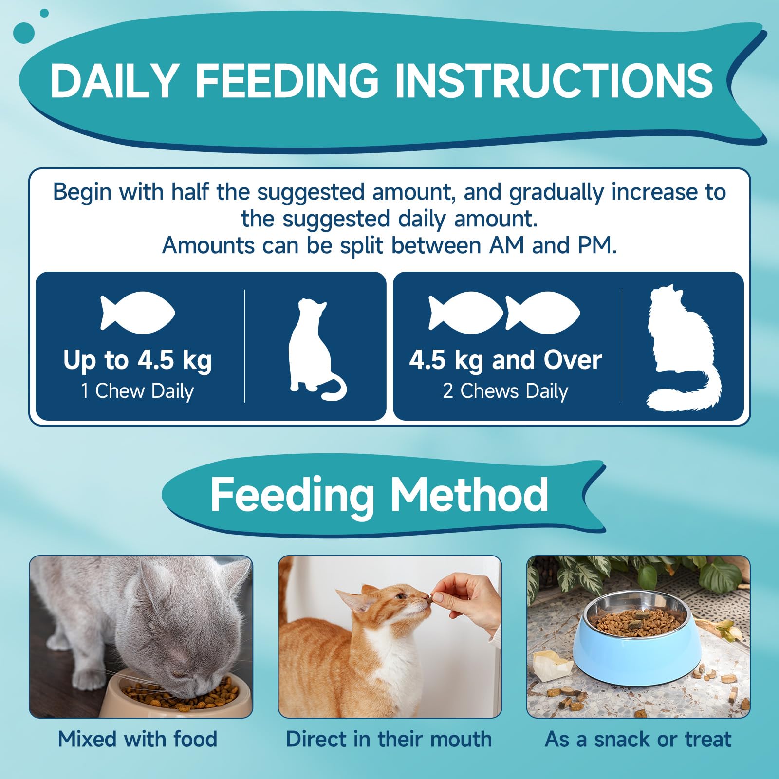 Woyamay flea-tick chews cat-dosing approach helps pet owners integrate protection.