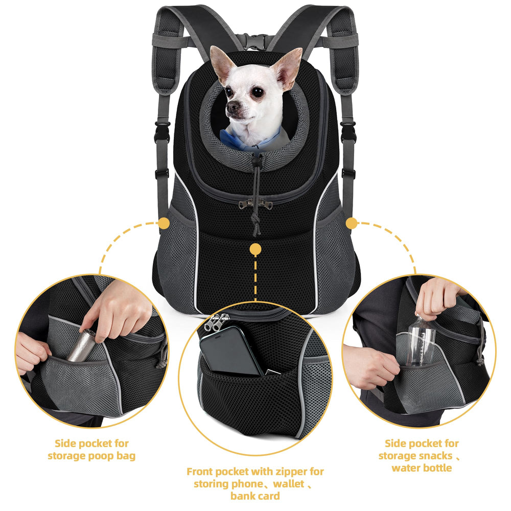 WOYYHO versatile front or back carrier for convenient loading and observation