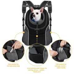WOYYHO versatile front or back carrier for convenient loading and observation