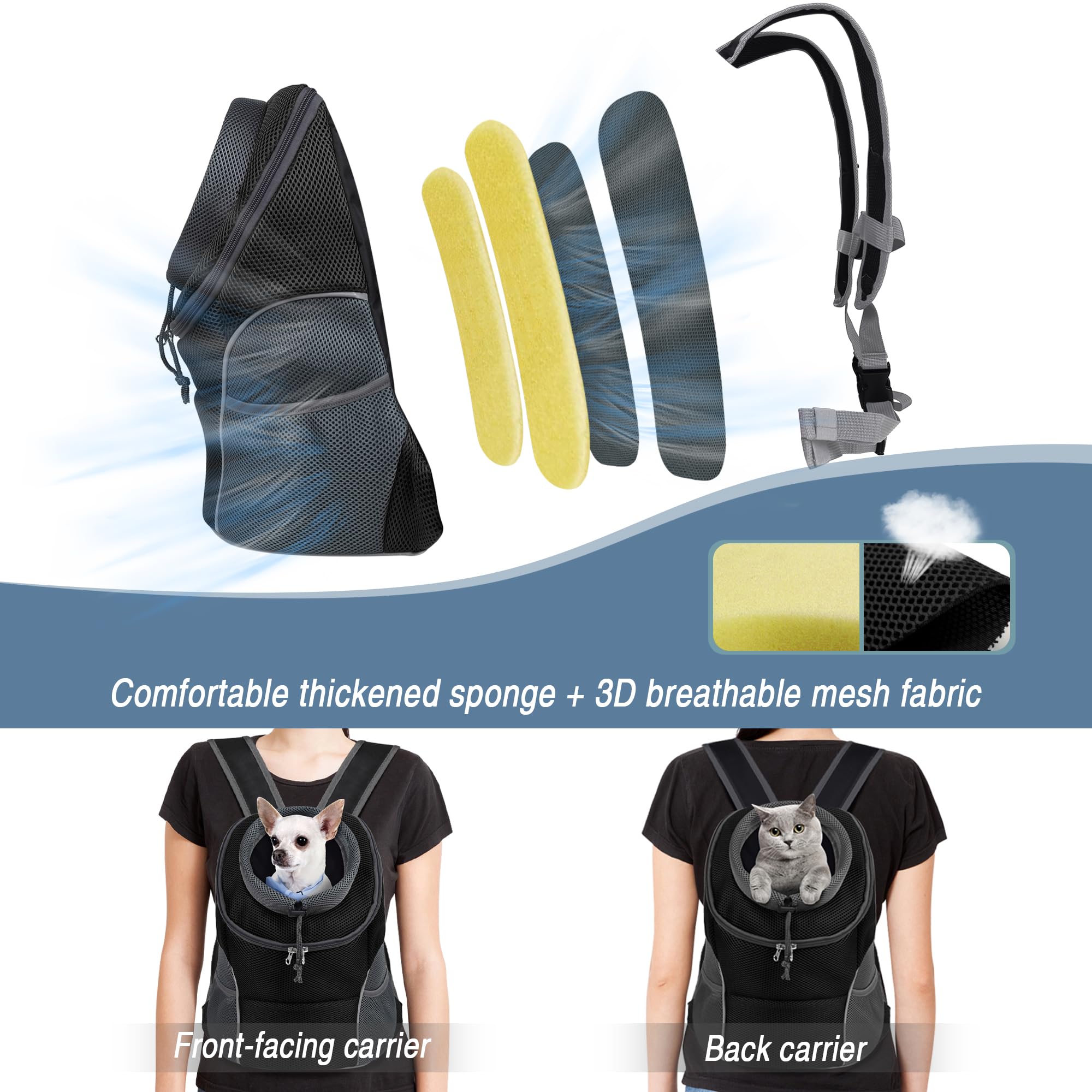 WOYYHO removable washable pad and bottom plate for easy cleaning