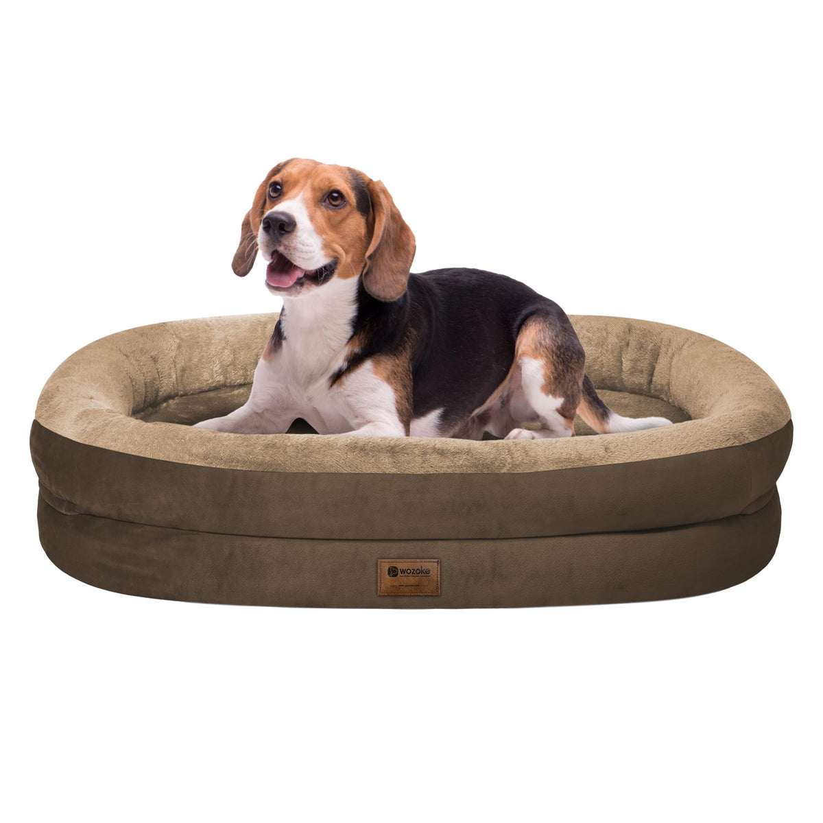 WOZOKE orthopedic egg crate foam supports joints for comfortable daily rest.