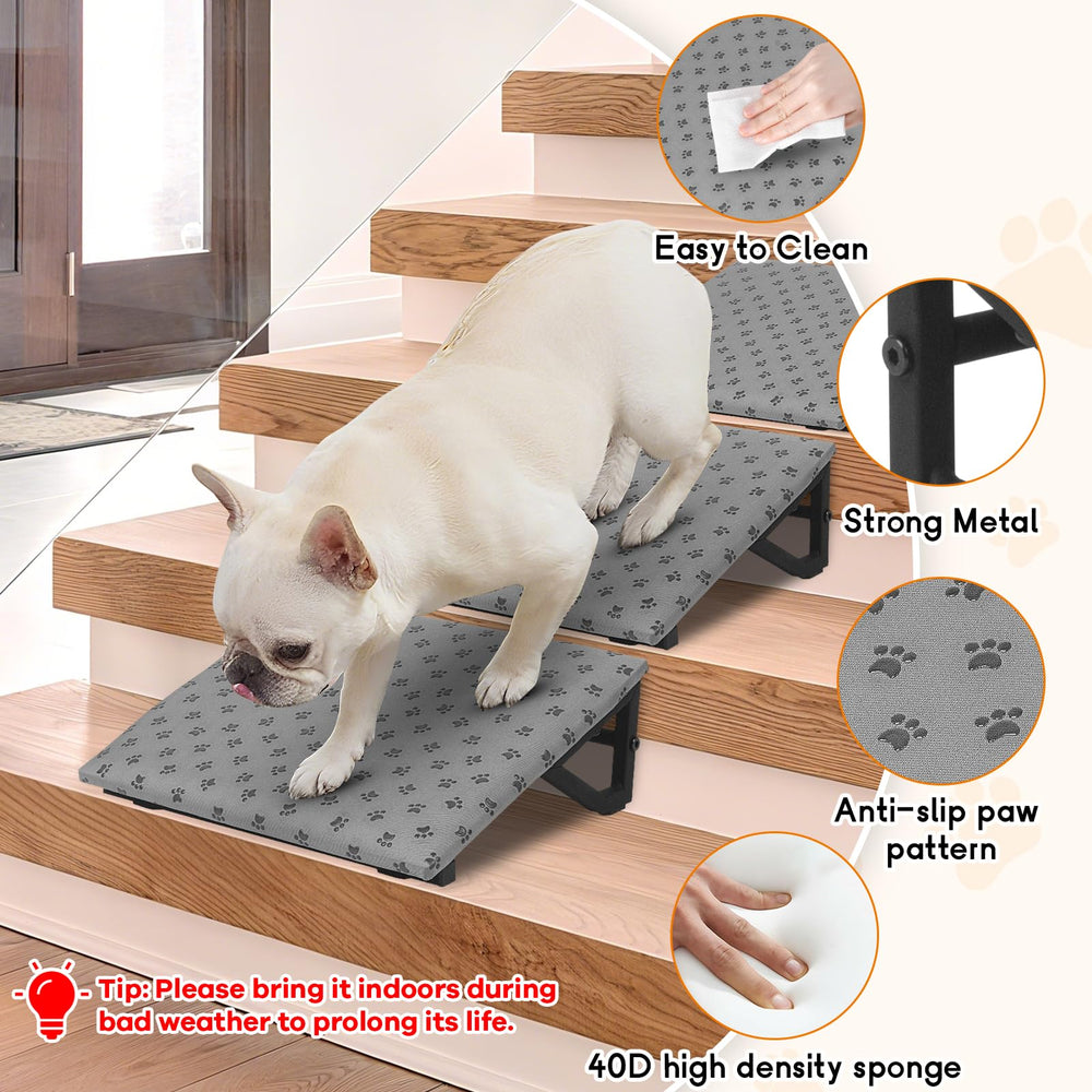 WPVPaw dog ramp portable-design lets you move it between rooms.