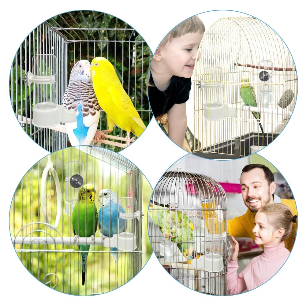 WQY GroceryShop 140ml capacity water feeder extends hydration when away.