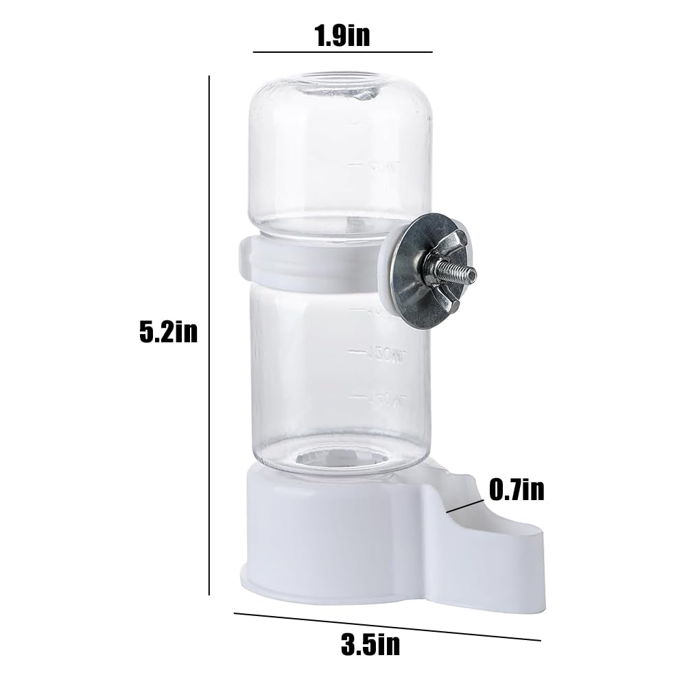 WQY GroceryShop bird water dispenser gravity-flow design minimizes spills during busy days.