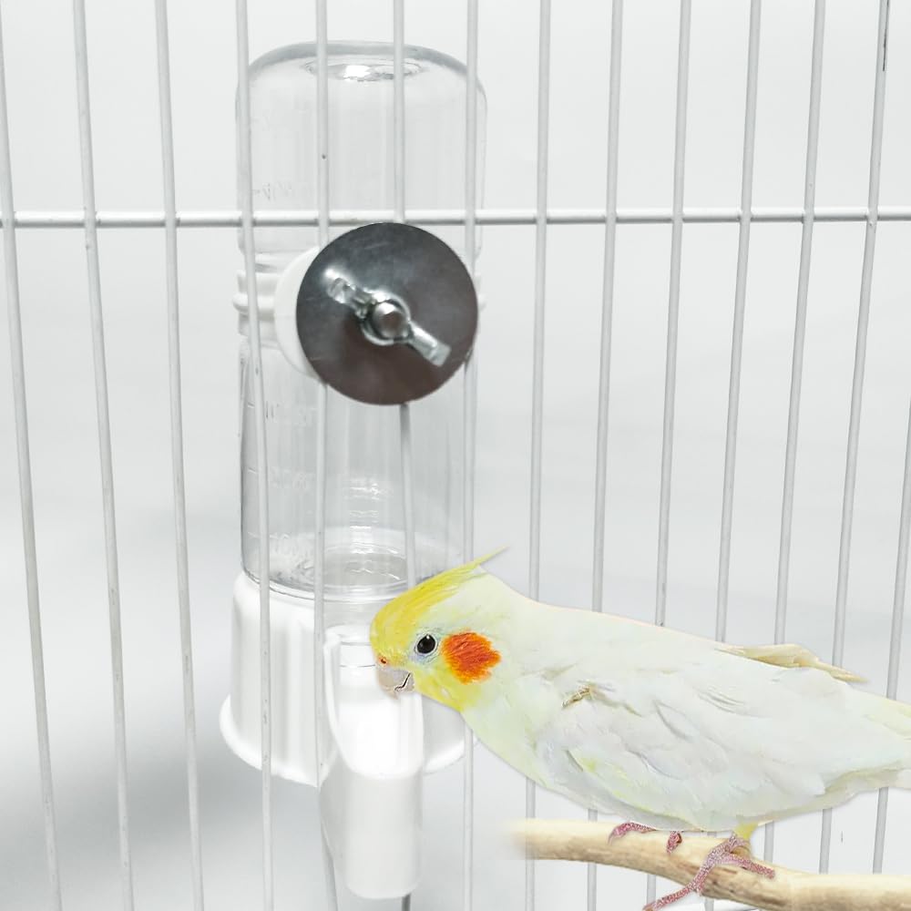 WQY GroceryShop easy height adjustment for hanging at any cage level.