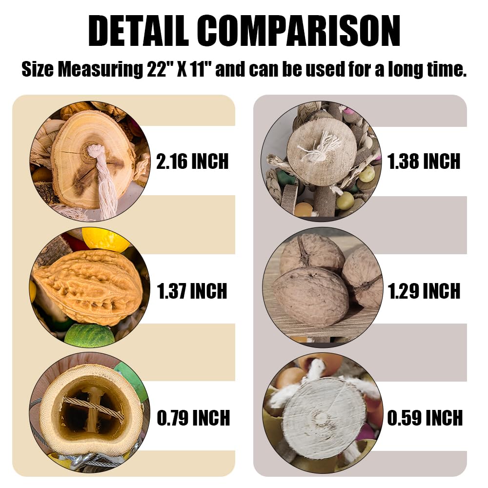 WQY GroceryShop easy-hang hook demonstrates simple setup for cage or tree