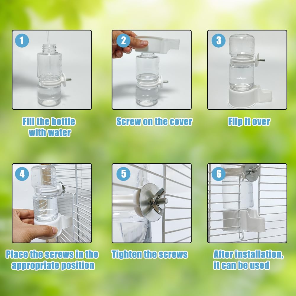 WQY GroceryShop non-toxic PP plastic keeps water safe and odor-free.