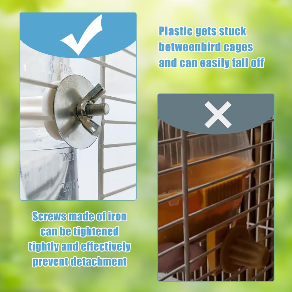 WQY GroceryShop suitable for parakeets and conures for versatile cage use.