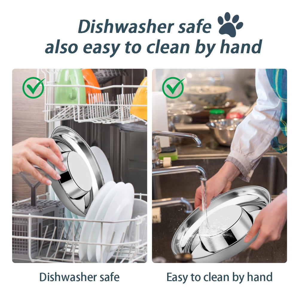 Wrifazaly two-pack setup suitable for feeding multiple puppies or kittens.