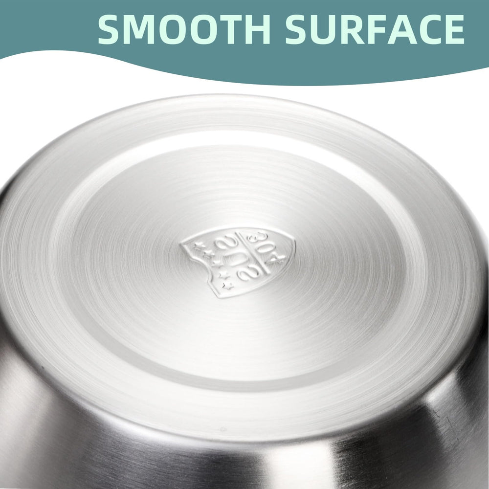 WRINGKIT flat-edge bowls prevent tongue injuries during meals