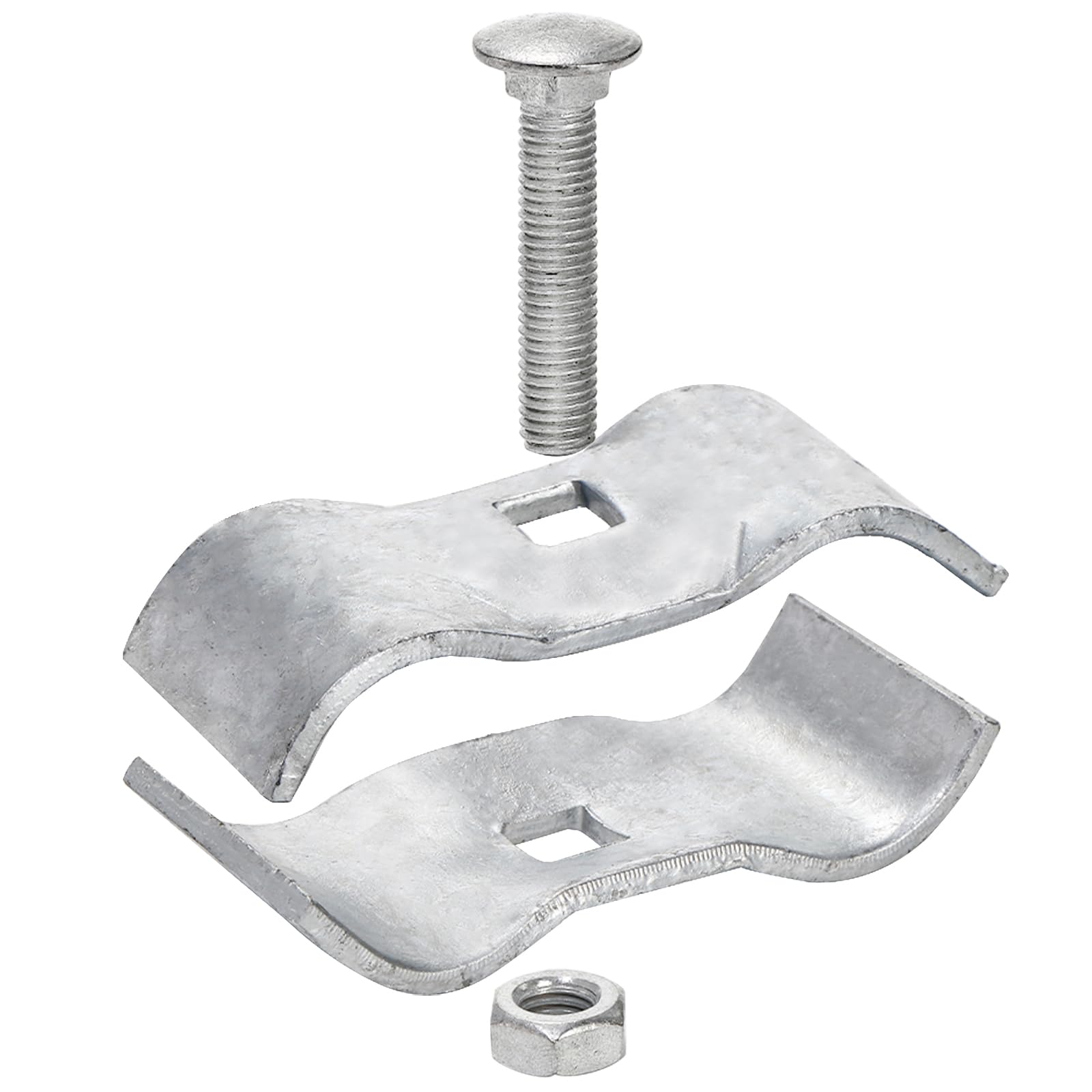 WRINGKIT galvanized fence clamps demonstrate rust resistance for outdoor use.
