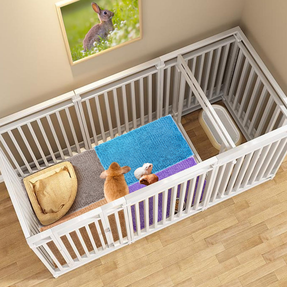 WRINGKIT Microfiber chenille layer absorbs moisture quickly while staying soft.