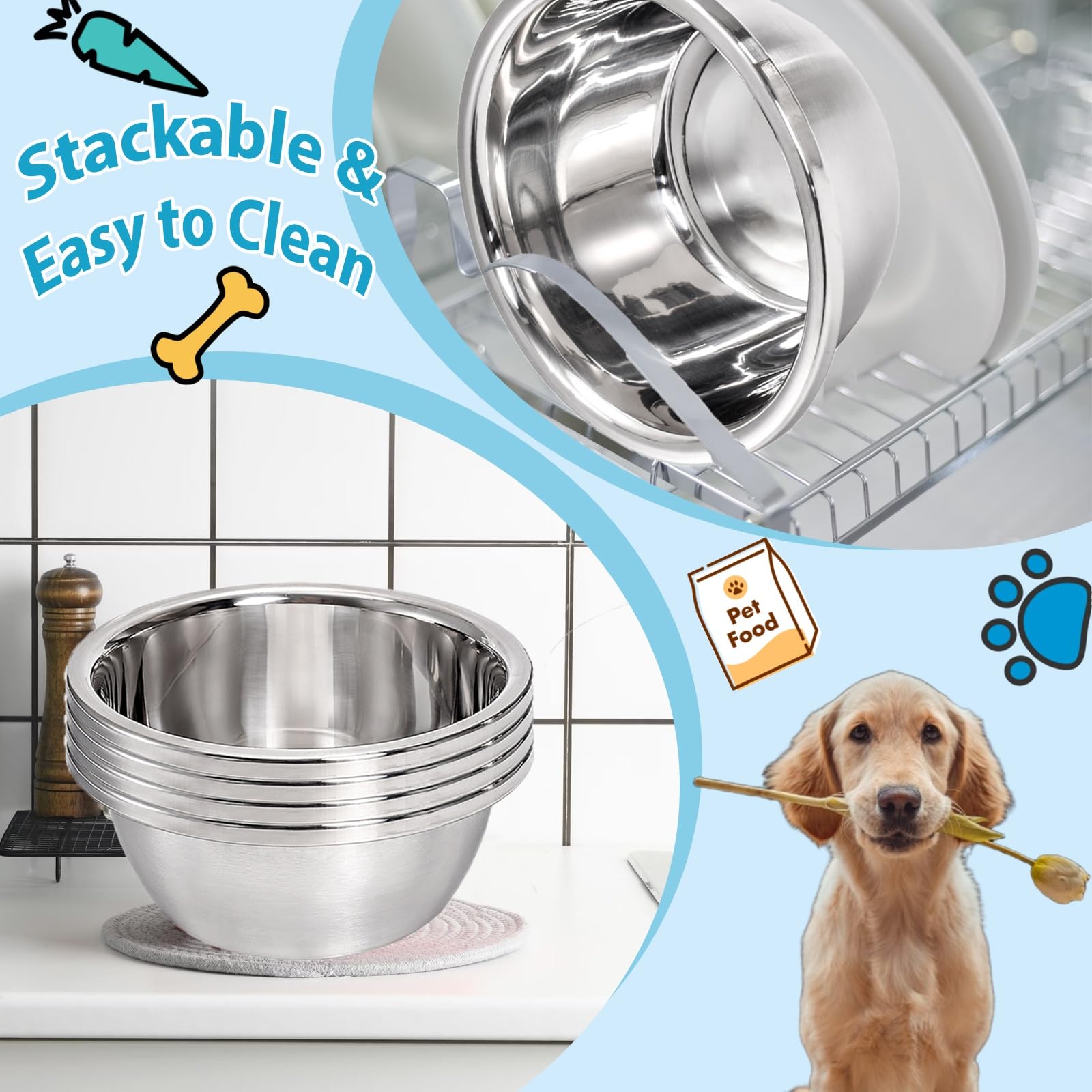 WRINGKIT smooth non-porous surface resists residue for quick cleaning