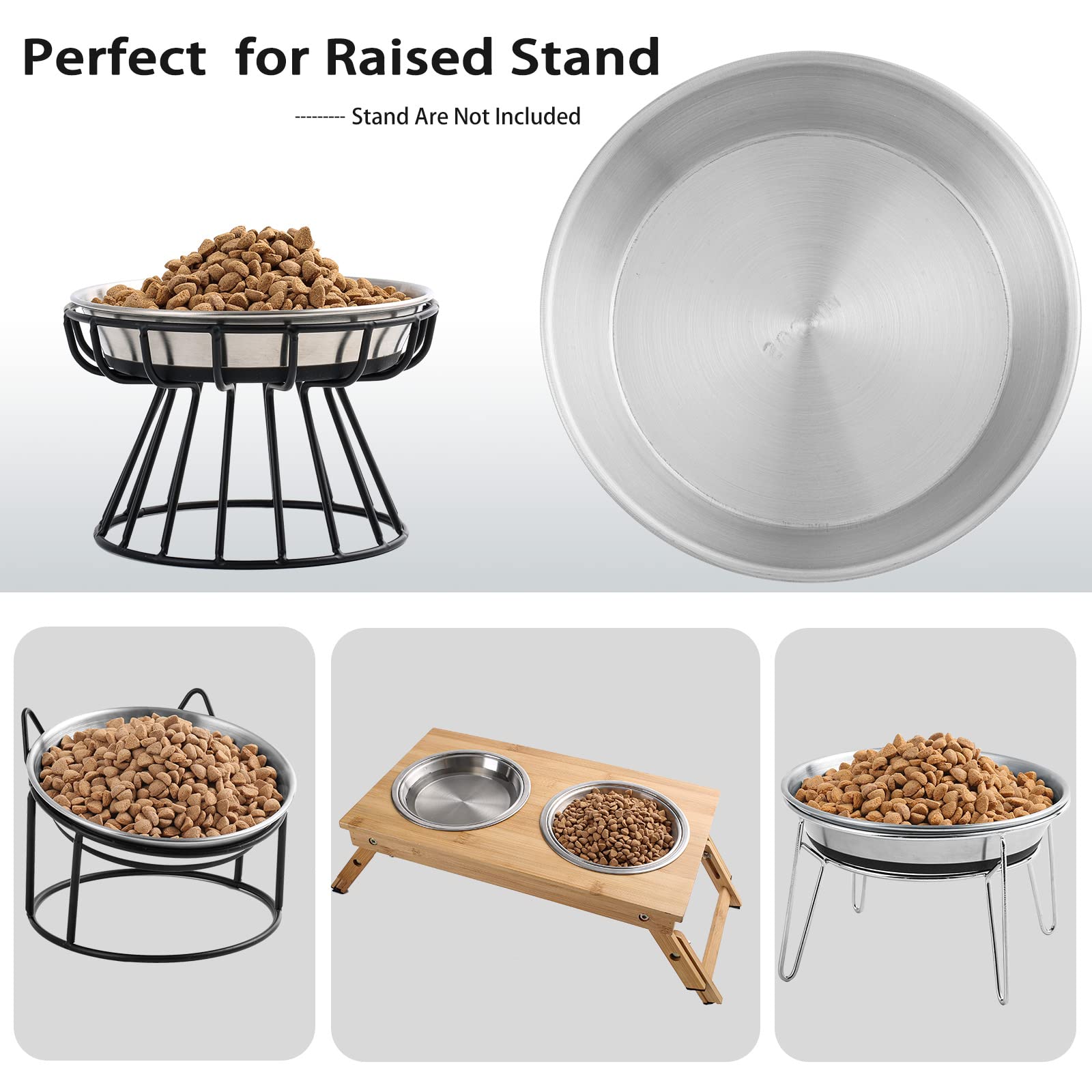 WROSWT heavy-duty 304 stainless steel resists deformation and cleans easily.