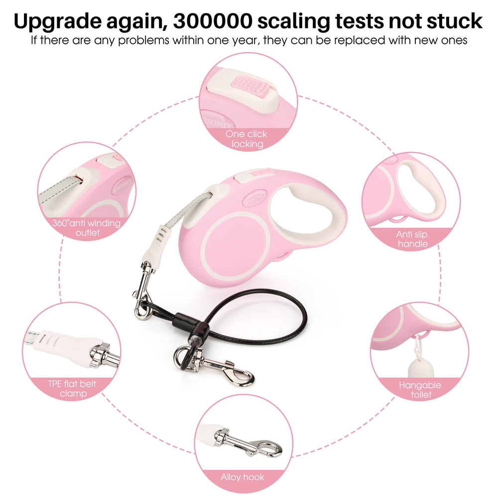 WRSOMIT 16ft leash in use with a medium dog for comfortable control.