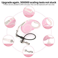 WRSOMIT 16ft leash in use with a medium dog for comfortable control.