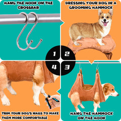 WSCXSC dog nail clippers coffee ergonomic grip for home grooming