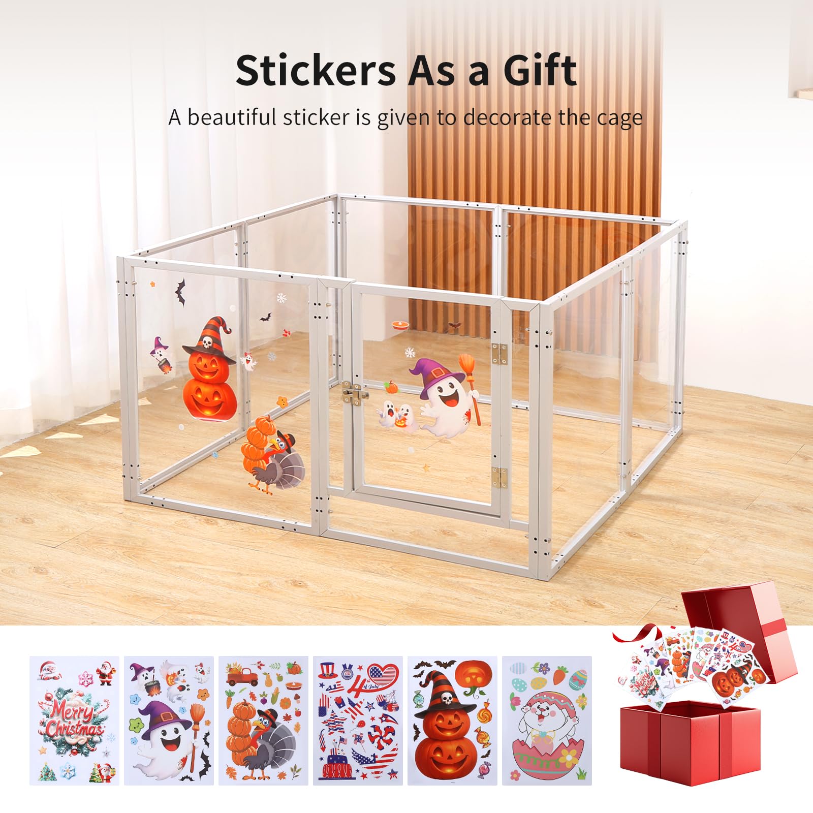 WSHPY BPA-free acrylic protects teething puppies.